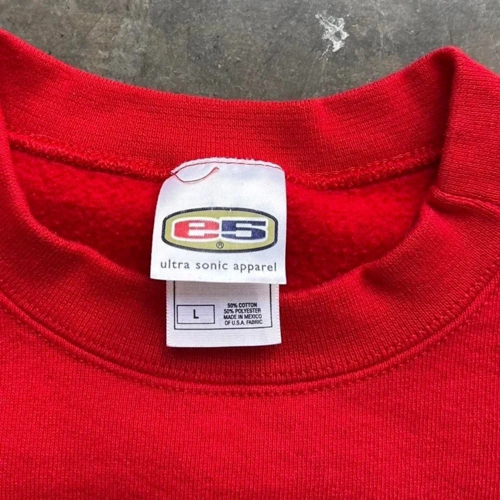 Vintage University of Utah Utes Tostito Bowl Football Crewneck Size Large